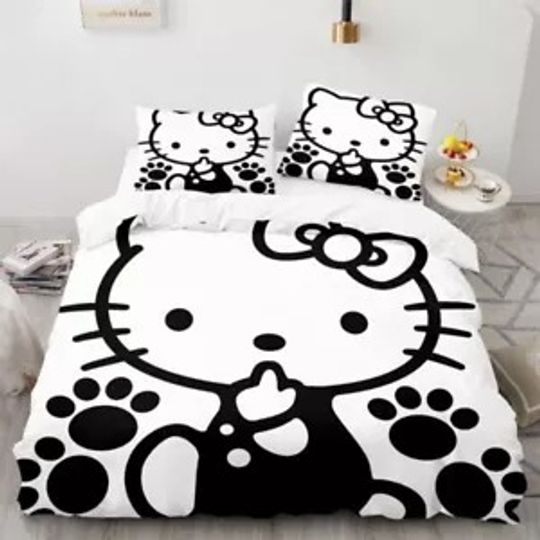 HelloKitty Kuromi Melody Bedding Set