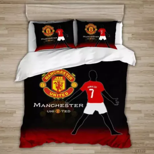 AU Bedding Set | CR7 Gift | Soccer | Football
