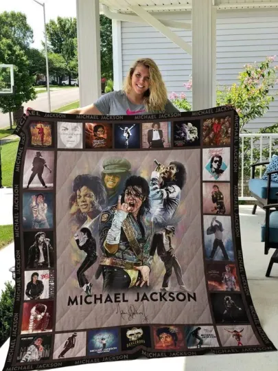 Michael Jackson Fleece Blanket