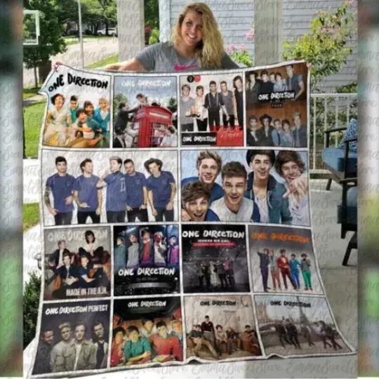 One Direction Cover Fleece Blanket