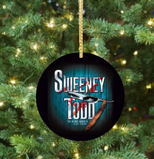 Sweeney Todd, the Demon Barber of Fleet Street - Broadway Ceramic Christmas Ornament
