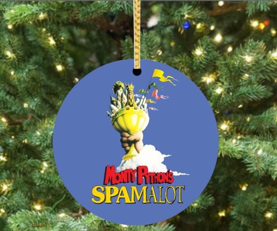 Spamalot - Broadway Ceramic Christmas Ornament