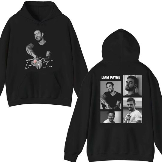 Liam Payne Unisex Hoodie Women Men Crewneck Short Sleeve Fashion ''Treat people with kindness''