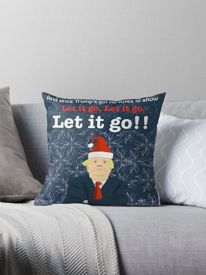 It’s a Trump Christmas Pillow