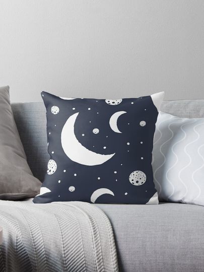 Moon pattern Pillow