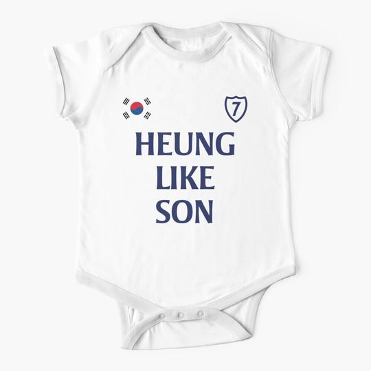 Heung Like Son 1 - White Baby One-Piece