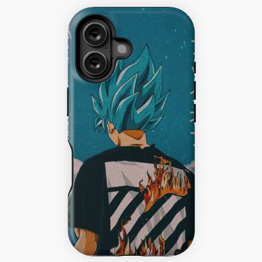 Dragon Ball - Goku Stripes Aesthetic iPhone Case