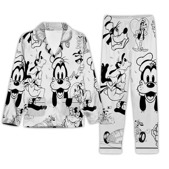 Disney Funny Goofy Pajamas Set