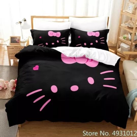 Hello Kitty Love Bedding Set