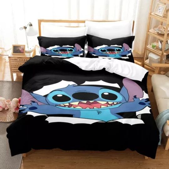 Lilo And Stitch Bedding Set Duvet Cover Pillowcase Comforter Cover Kids Gifts
