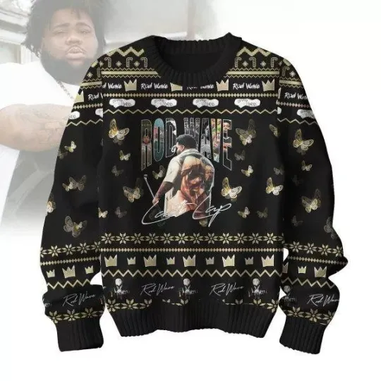 Rod Wave I’ve Been In My Feelings Reminiscing Bout The Past Ugly Sweater
