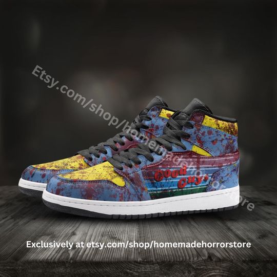 Custom Chucky Doll Basketball Shoes | Winter Shoes | Gift For Men/Women