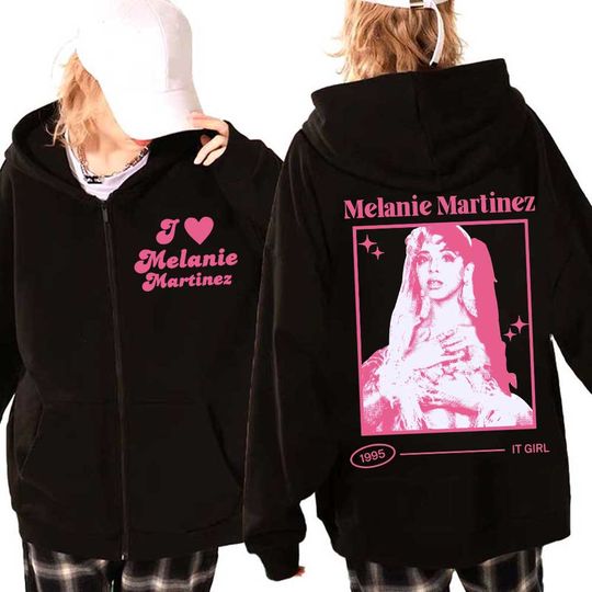 Melanie Martinez Print Portals Tour Zipper Hoodie | Casual Shirt | Unisex Winter Shirt