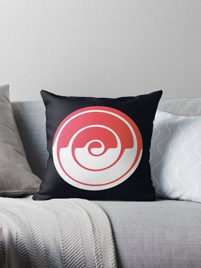 clean twril circle loop Pillow