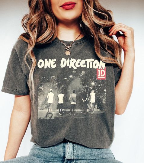 Graphic One Direction Band Shirt, One Direction Pop Music Shirt, One Direction World Tour Shirt, One Direction Shirt Gift For Fan