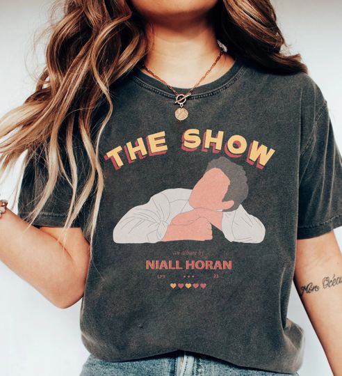 Niall Horan The Show Live On Tour 2024 Art Shirt, Classic Niall Horan Tour 2024, Niall Horan Music Tour Shirt, Niall Horan Gift for Fans