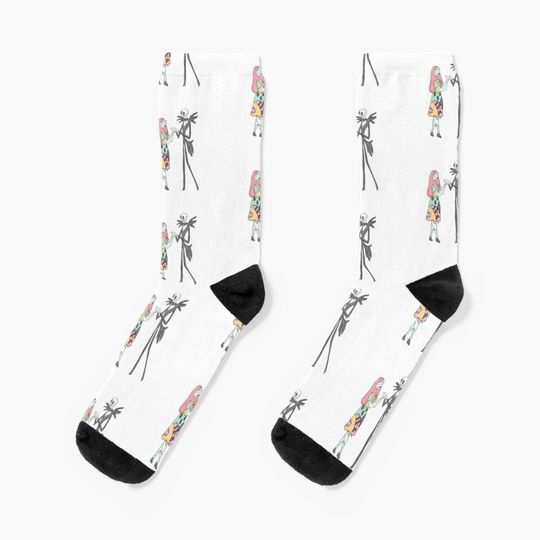 Jack and Sally Socks