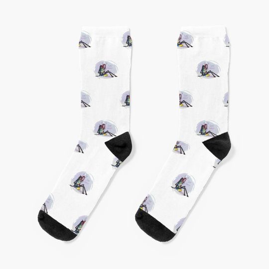 Jack and Sally  Socks