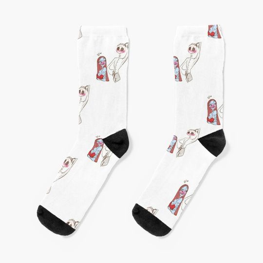 Jack and Sally  Socks