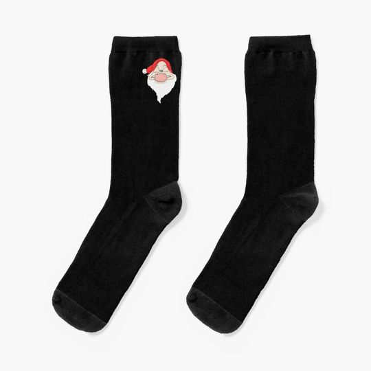 Grumpy Santa Claus Socks
