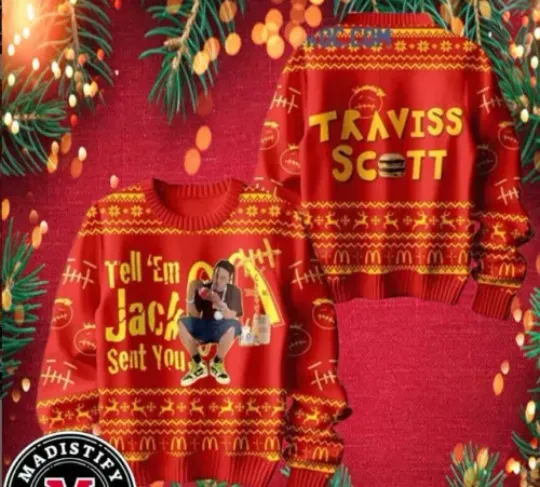 Travis Jack Sent You Ugly Sweater