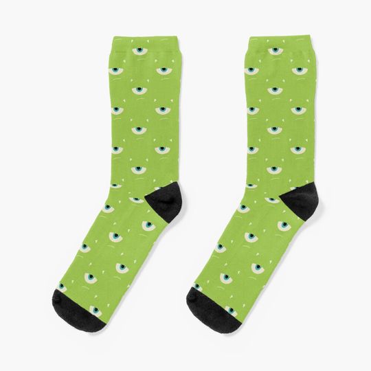 mike wazowski print Socks