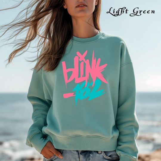 Vintage B182 Sweatshirt, B182 Rock and Roll Concert Sweat, B182 The World Tour Sweat, Retro Smile Face, Comfort Color Sweat