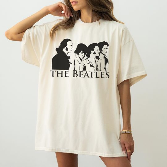 The Beatles Shirt Comfort Colors Tee Classic Rock Shirt Rock Band T-Shirt Beatles Gifts Rock 'n' Roll Shirt 70's T-Shirt Gift for music fan