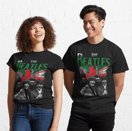 Discover  Sleeve Shirt - The Beatles WINDY Beatles LONG Classic T-Shirt