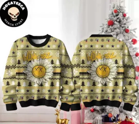 B182 Sunflower Angels And Airways Ugly Christmas Sweater Christmas Gifts