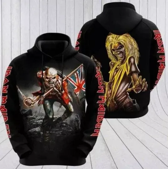 Iron Maiden Band Men/Women 3D Printed Hoodie