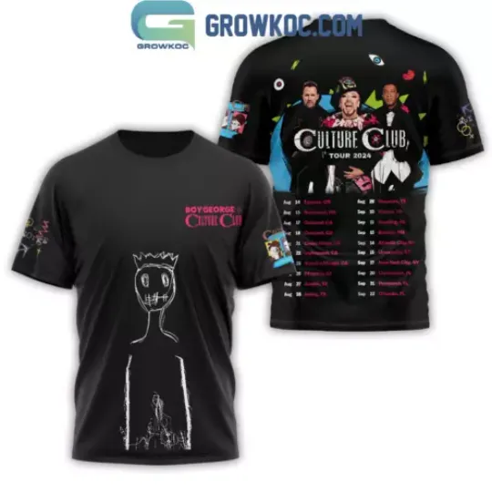 Boy George And Culture Club Tour 2024 3D T-Shirt