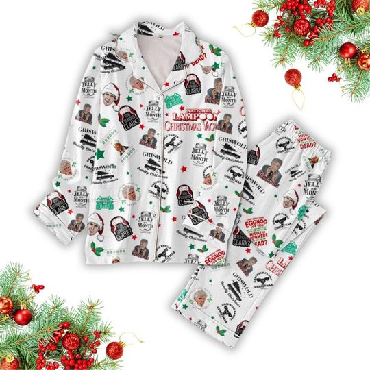 National Lampoon's Christmas Vacation Griswold Family Pajamas Set, You Serious Clark Shirt, Griswold Tree Farm Tee, Holiday Gift