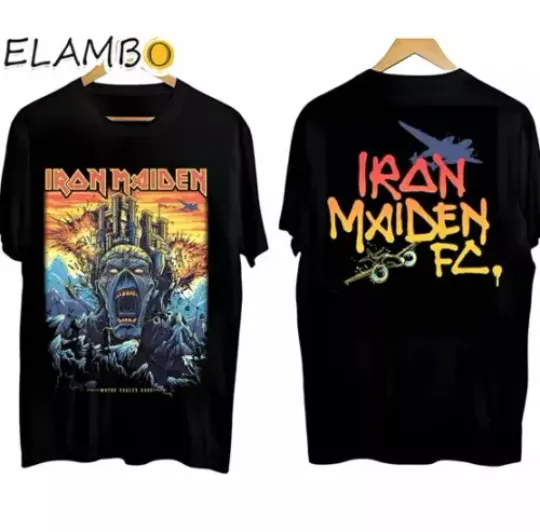 Iron Maiden Where Eagles Dare Shirt Iron Maiden Merch Fans T-shirt Double Sided