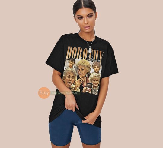 Dorothy Zbornak Shirt funny tv Stay Golden Tee 90s Rock Style Bootleg T-Shirt