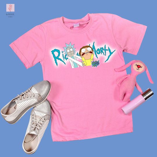 Rick and Rickandmorty T-Shirt, Sci-Fi Humor Tee, Cartoon Crossover Shirt