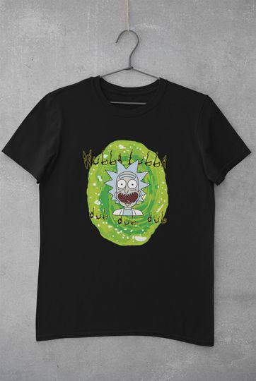 Rick And Rickandmorty Unisex Heavy Cotton Tee