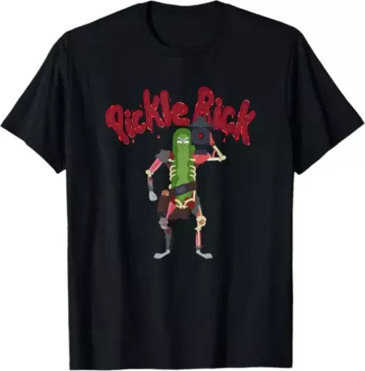 Rick and Rickandmorty P rick Laser Slice Type T-Shirt