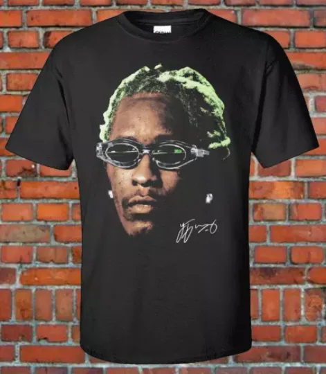 Young Thug Big Face Graphic Rap Tee