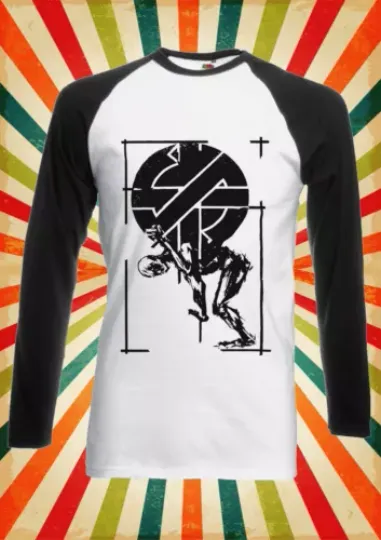 Crass Anarchy Punk Rock Music Men Women Long Short Sleeve Baseball Shirt