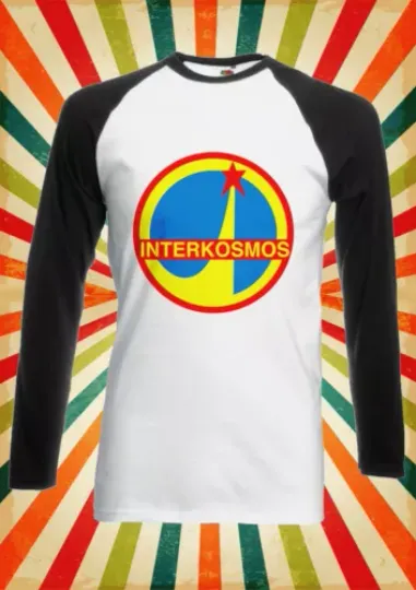 Interkosmos CCCP Space Air Men Women Long Short Sleeve Baseball Shirt