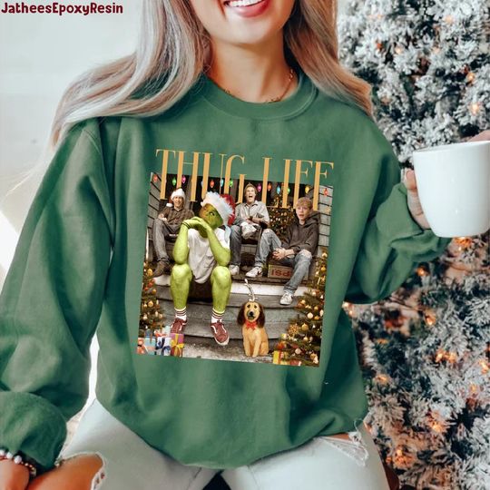 Thug Life Christmas Movie Characters Shirt, Funny Christmas Movies Shirts, Christmas Movies Shirt, Christmas 90s Movies, Christmas Gift