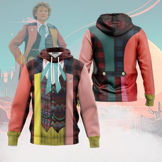 6th Doctor Who Cosplay Hoodie Shirt, Dr Who Police Box Shirt, Tardis Doctor Who Cosplay Costume, Movie Fan Shirt, Gift For Him