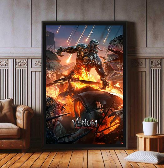 Venom: The Last Dance Film Poster, High Quality Print, Popular Poster Prints for Wall Aesthetic Decor