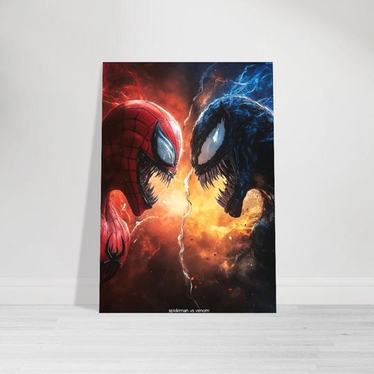 Venom Poster, Marvel Poster, Superhero Art, Comic Book Decor, Marvel Wall Art, Room Decor, Venom Art, Marvel Decor