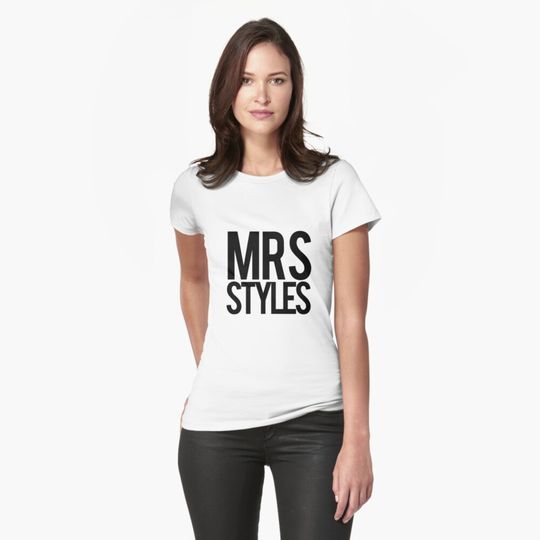 Mrs. Styles Fitted T-Shirt