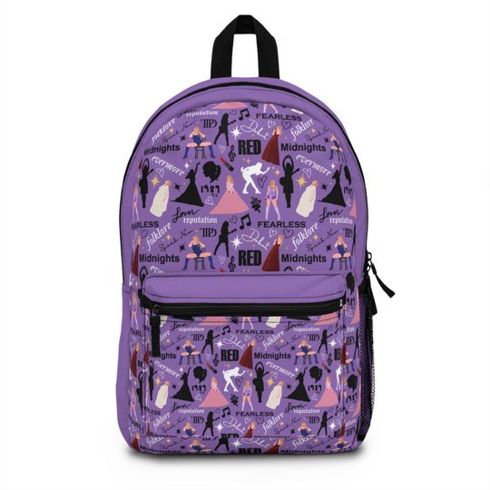 Swift Sports Backpack, Taylo version Player Bag, School Sack, Gifts for Kid, Gifts for Him, Gifts for Her, Era's Tour Album Art