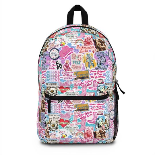 Country Stary Collage Backpack