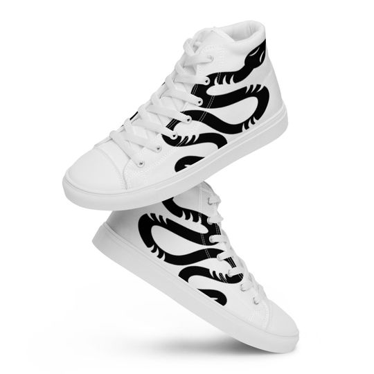 Womens Reputation High Top Canvas Shoes