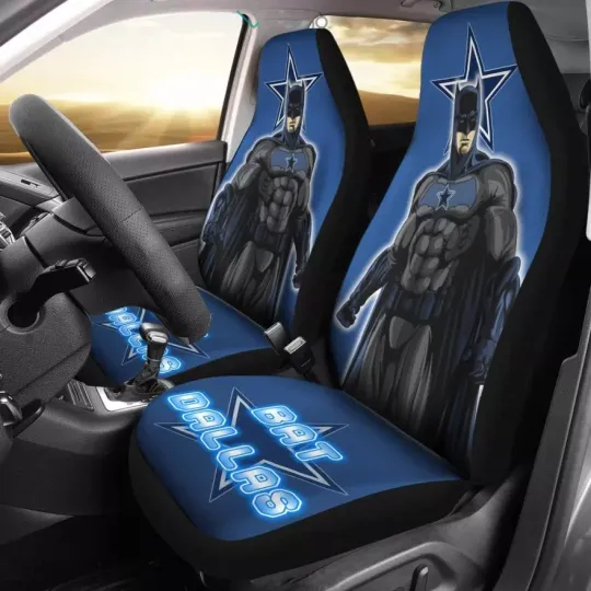 Gift For Fans Batman and Dallas Cowboys Car seat cover